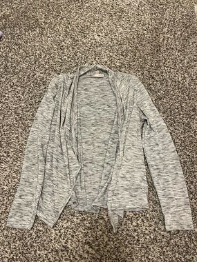 Forever 21 Heather Gray Open-Front Women's Cardigan